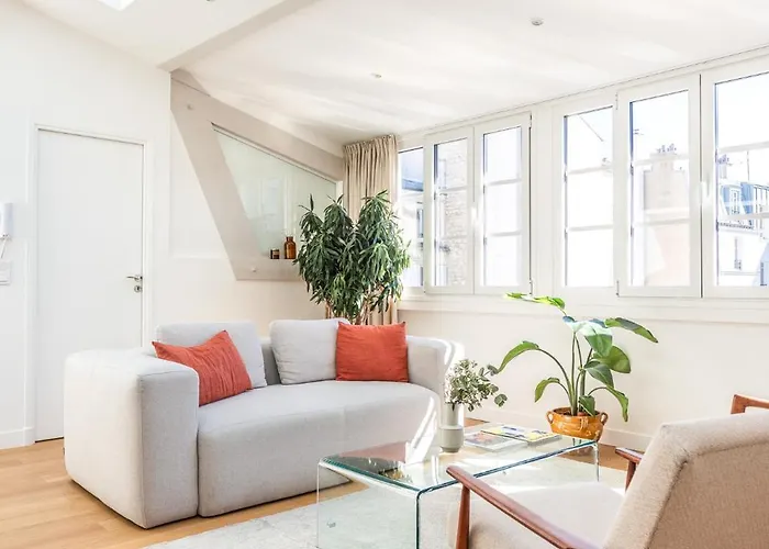 Penthouse Loft - 4 Guests - In Heart Of Paris